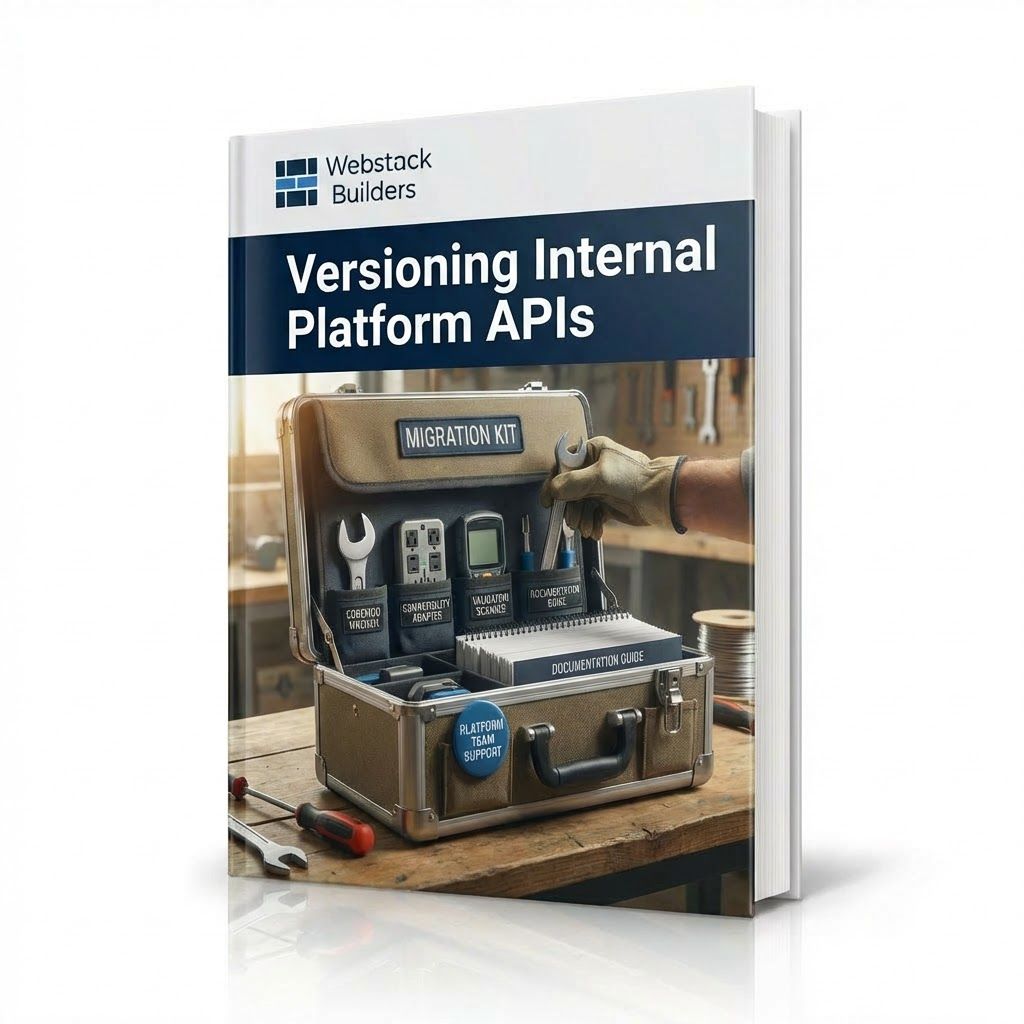 Migration toolkit with codemod wrench, compatibility adapter, validation scanner, and documentation guide for platform API version upgrades