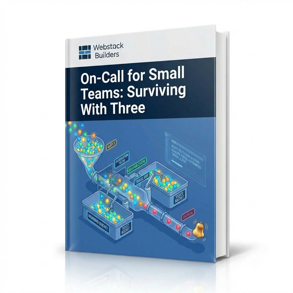 Alert filtration system showing incoming alerts passing through automation filters, routing most to morning and ticket buckets with only critical alerts reaching notification bell