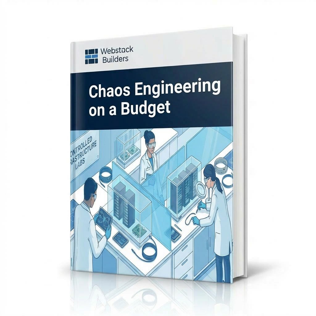 Laboratory setting with engineers conducting controlled experiments on miniature server infrastructure in place of traditional lab equipment