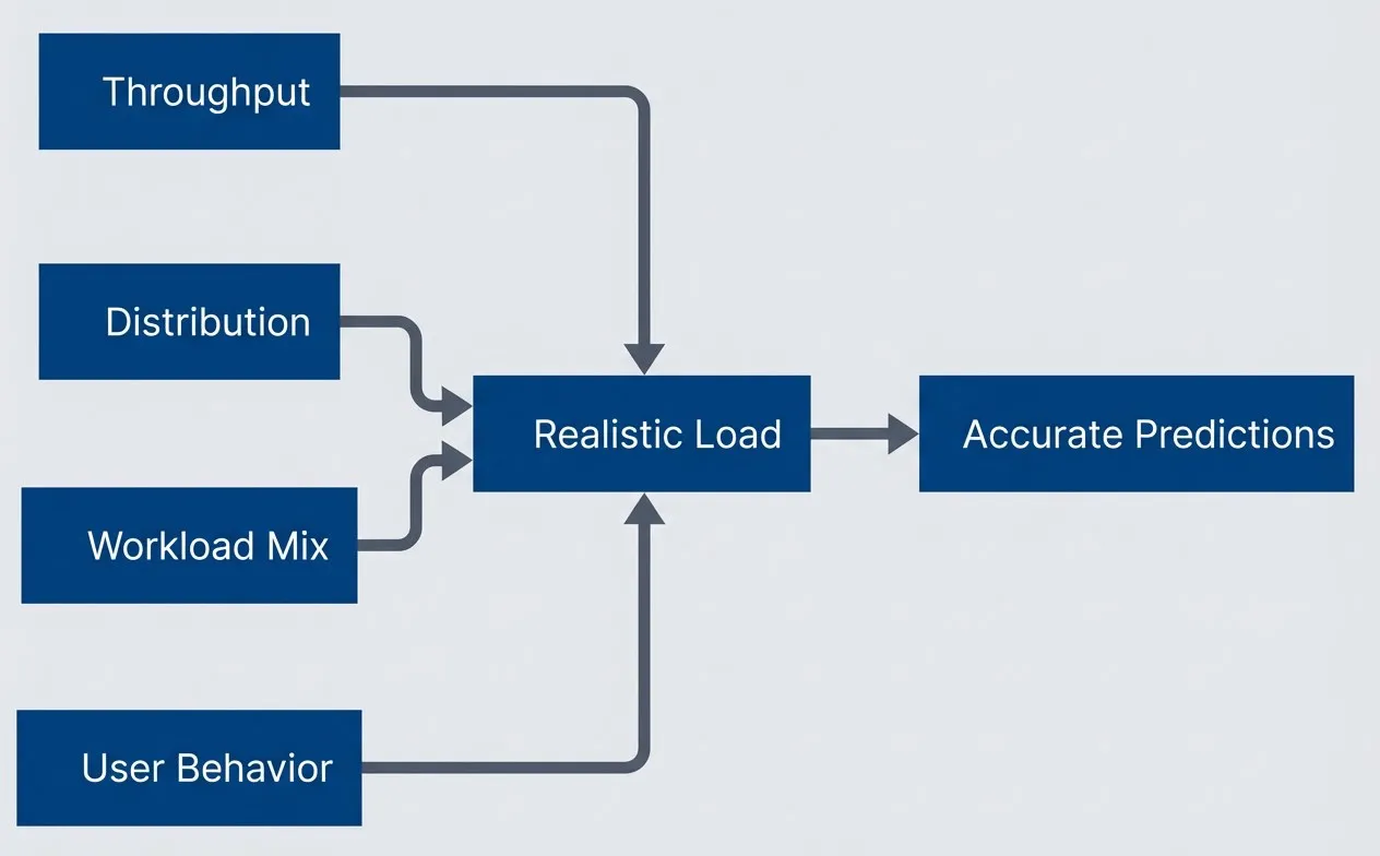The four components of a complete load model.